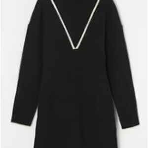 Moussy V-LINE MINI KNIT DRESS